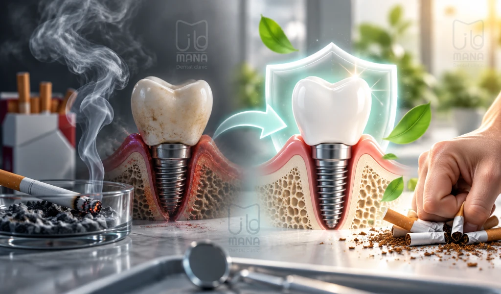آیا ترک سیگار بعد از ایمپلنت باعث افزایش ماندگاری آن می‌شود؟