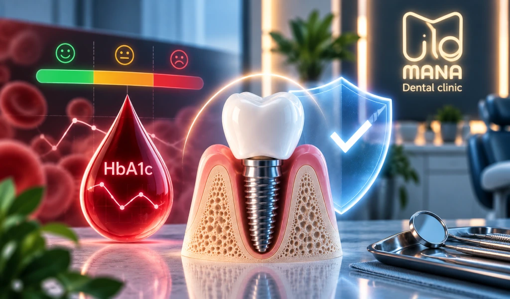 میزان Hba1c برای ایمپلنت